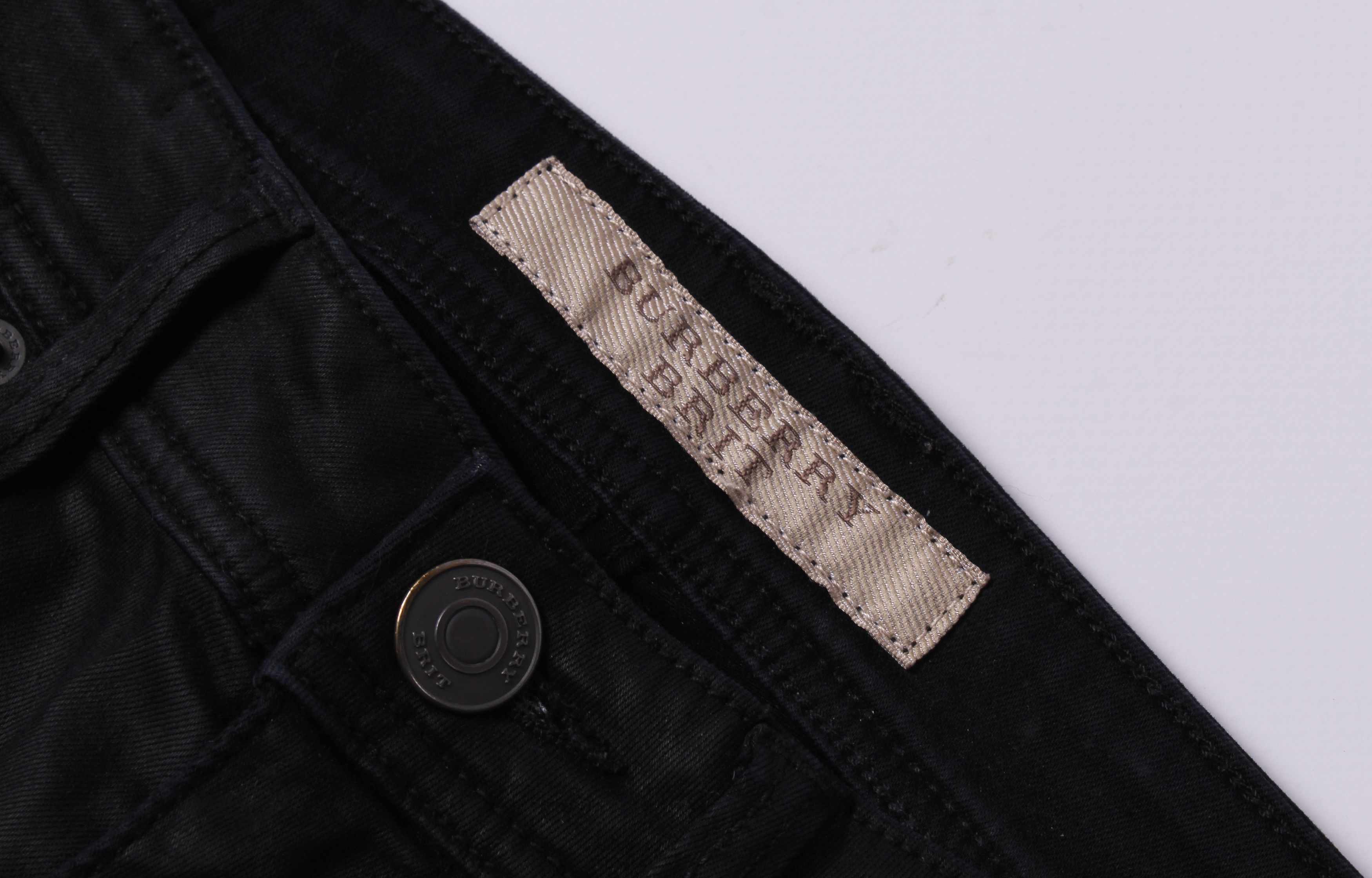 Burberry Burberry Brit Slim Low Rise Pants Trousers Size 28" / US 6 / IT 42 - 3 Thumbnail