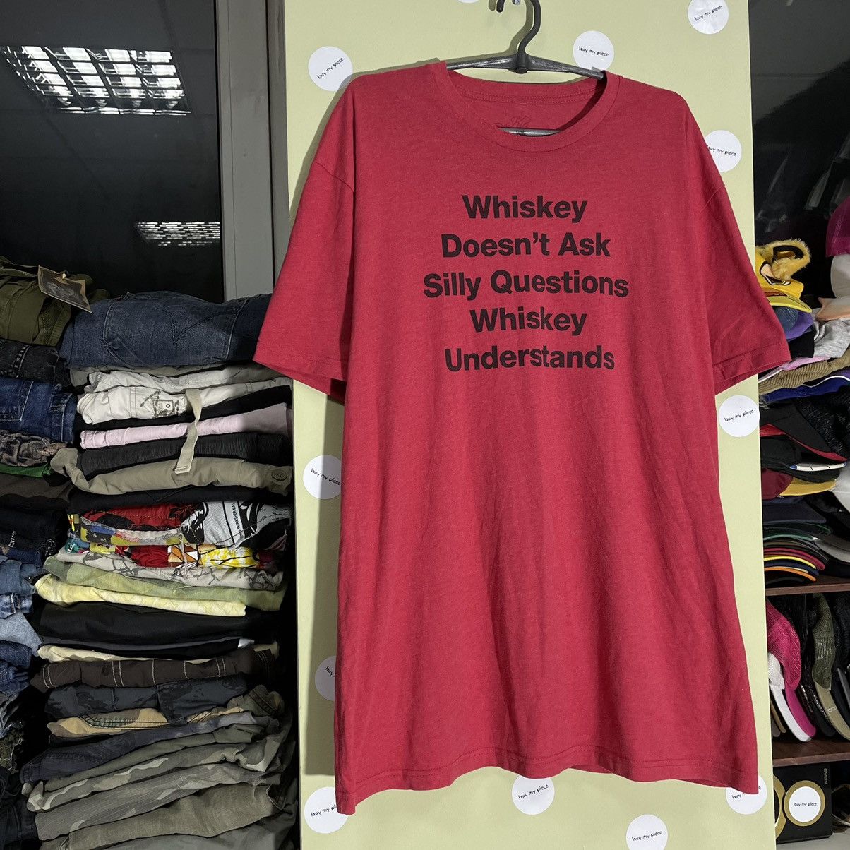 Vintage Vintage Y2K Graphic Tee Whiskey Drink Understand Streetwear Size US XL / EU 56 / 4 - 2 Thumbnail