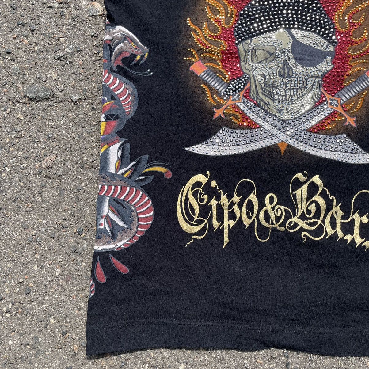 Vintage Vintage Y2K Sun Faded Graphic Tee Punk Rock Grunge Cropped S Size US S / EU 44-46 / 1 - 3 Thumbnail