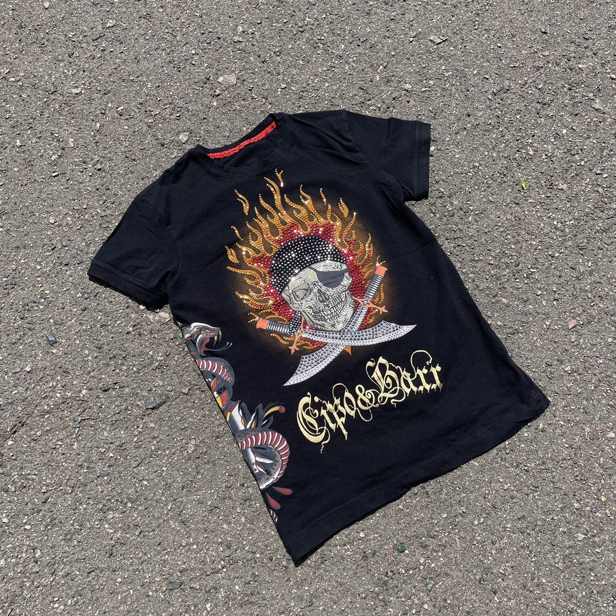 Vintage Vintage Y2K Sun Faded Graphic Tee Punk Rock Grunge Cropped S Size US S / EU 44-46 / 1 - 5 Thumbnail