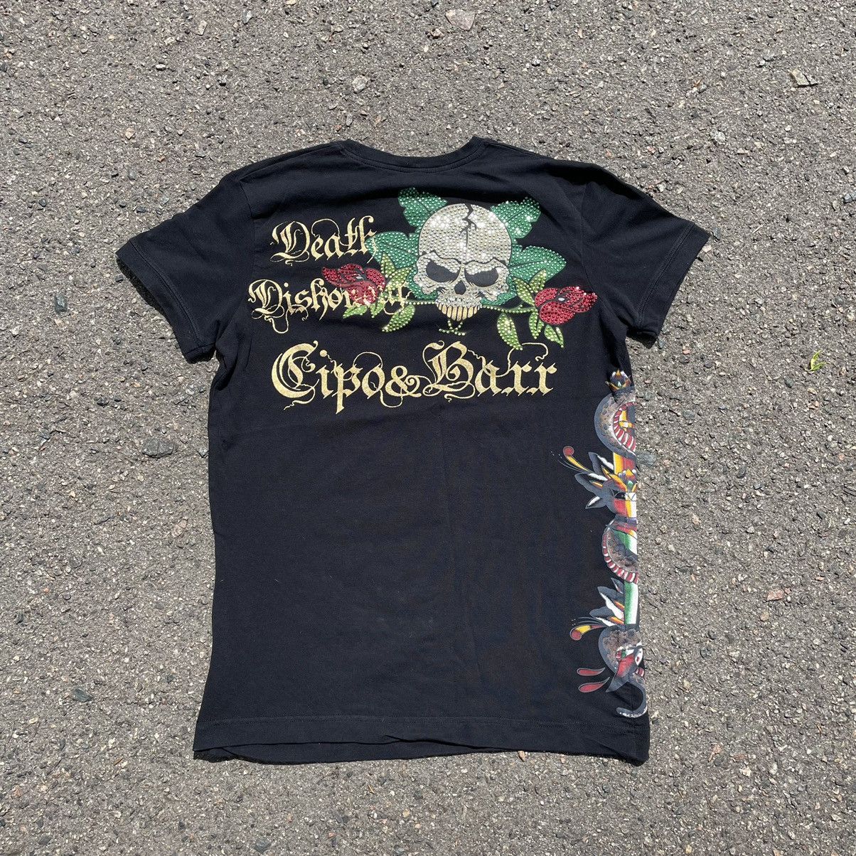 Vintage Vintage Y2K Sun Faded Graphic Tee Punk Rock Grunge Cropped S Size US S / EU 44-46 / 1 - 6 Thumbnail
