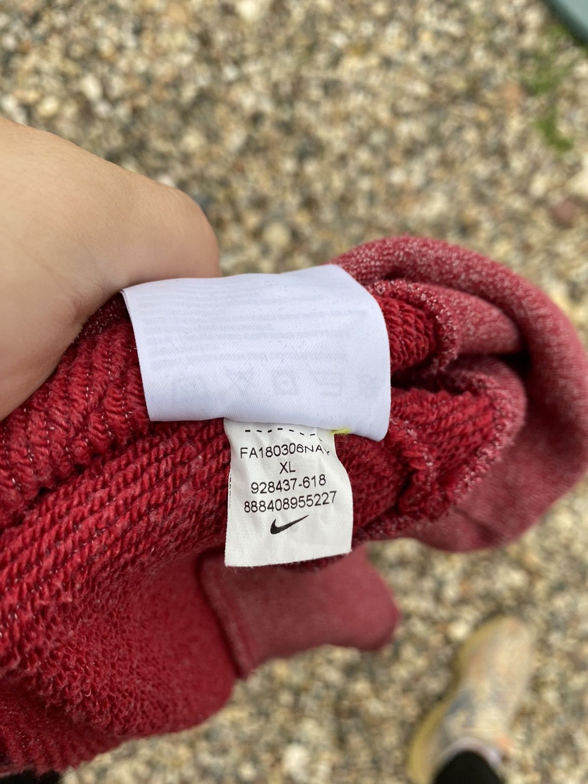 Nike Nike center logo Hoodie Size US XL / EU 56 / 4 - 5 Thumbnail