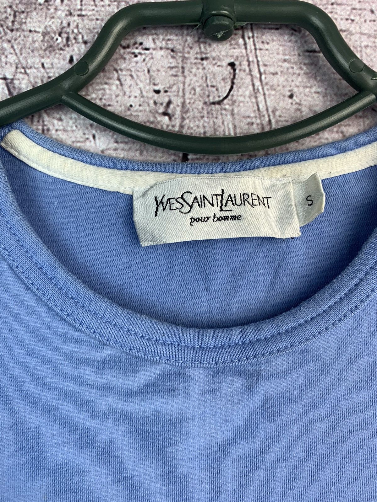 Vintage × Yves Saint Laurent YSL Yves Saint Laurent 90’s T-Shirt Size US S / EU 44-46 / 1 - 9 Thumbnail
