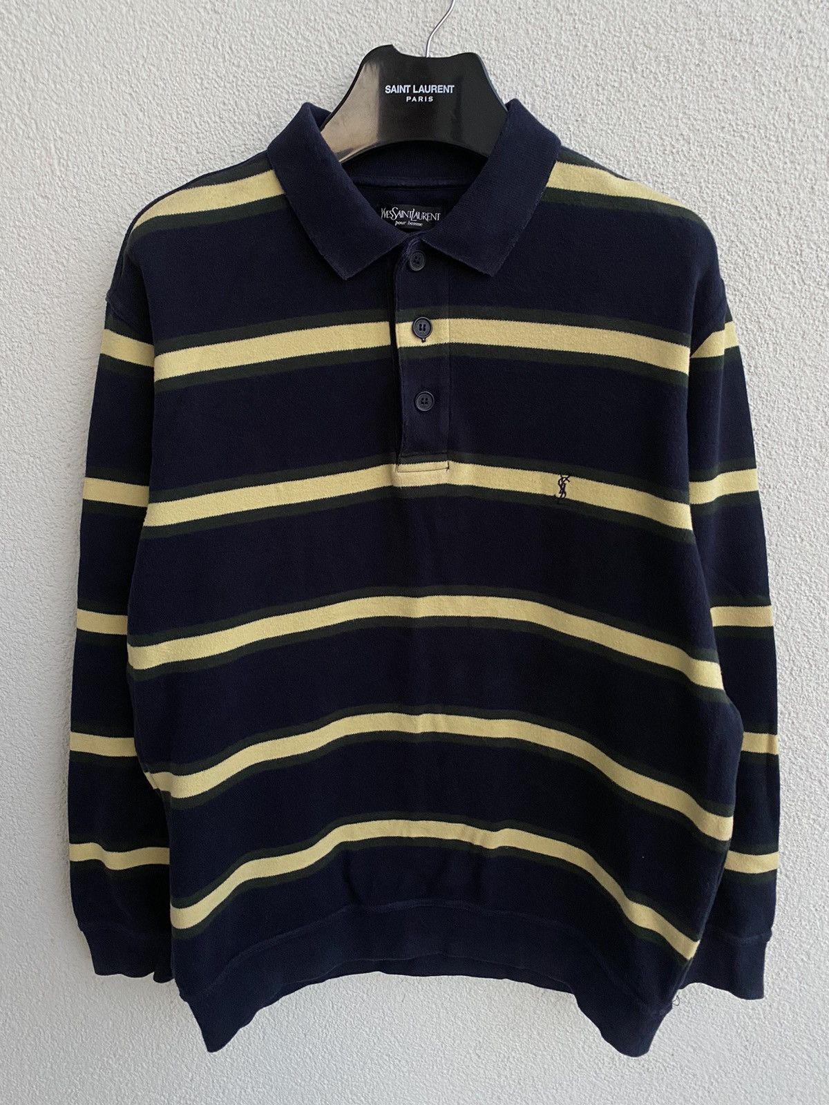 Vintage 90’s YSL Sweatshirt Size US M / EU 48-50 / 2 - 4 Thumbnail