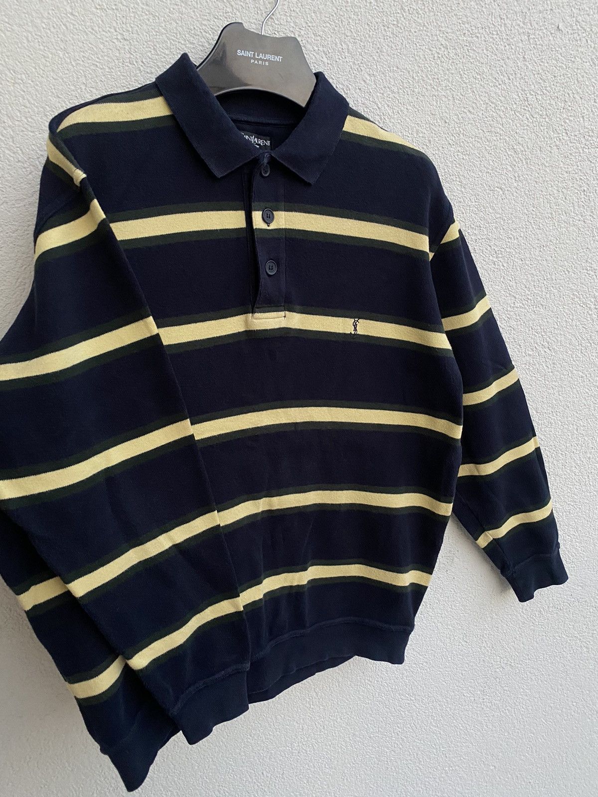 Vintage 90’s YSL Sweatshirt Size US M / EU 48-50 / 2 - 6 Thumbnail