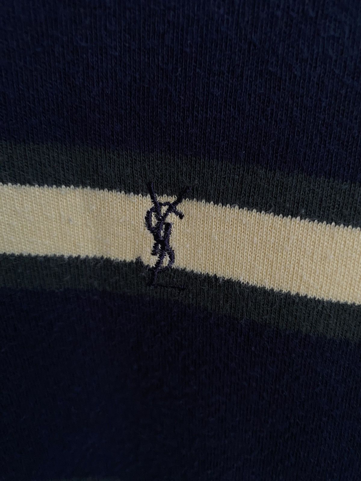 Vintage 90’s YSL Sweatshirt Size US M / EU 48-50 / 2 - 2 Thumbnail