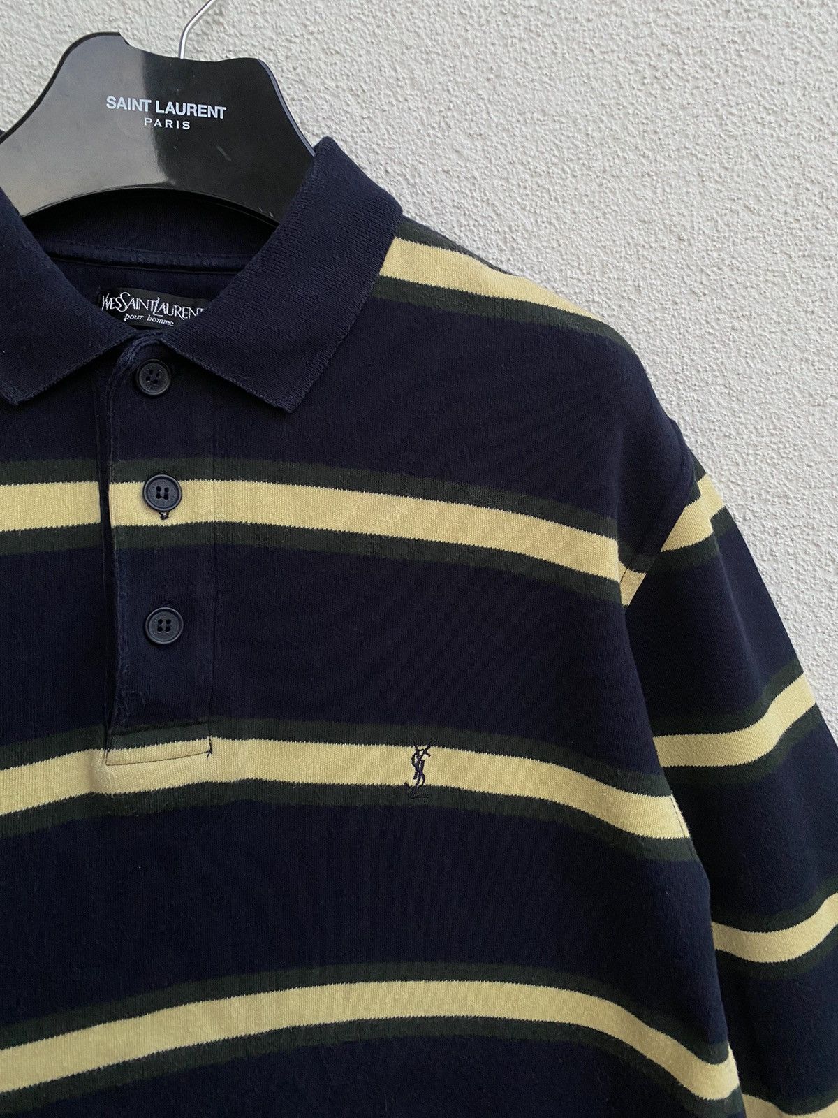 Vintage 90’s YSL Sweatshirt Size US M / EU 48-50 / 2 - 17 Thumbnail