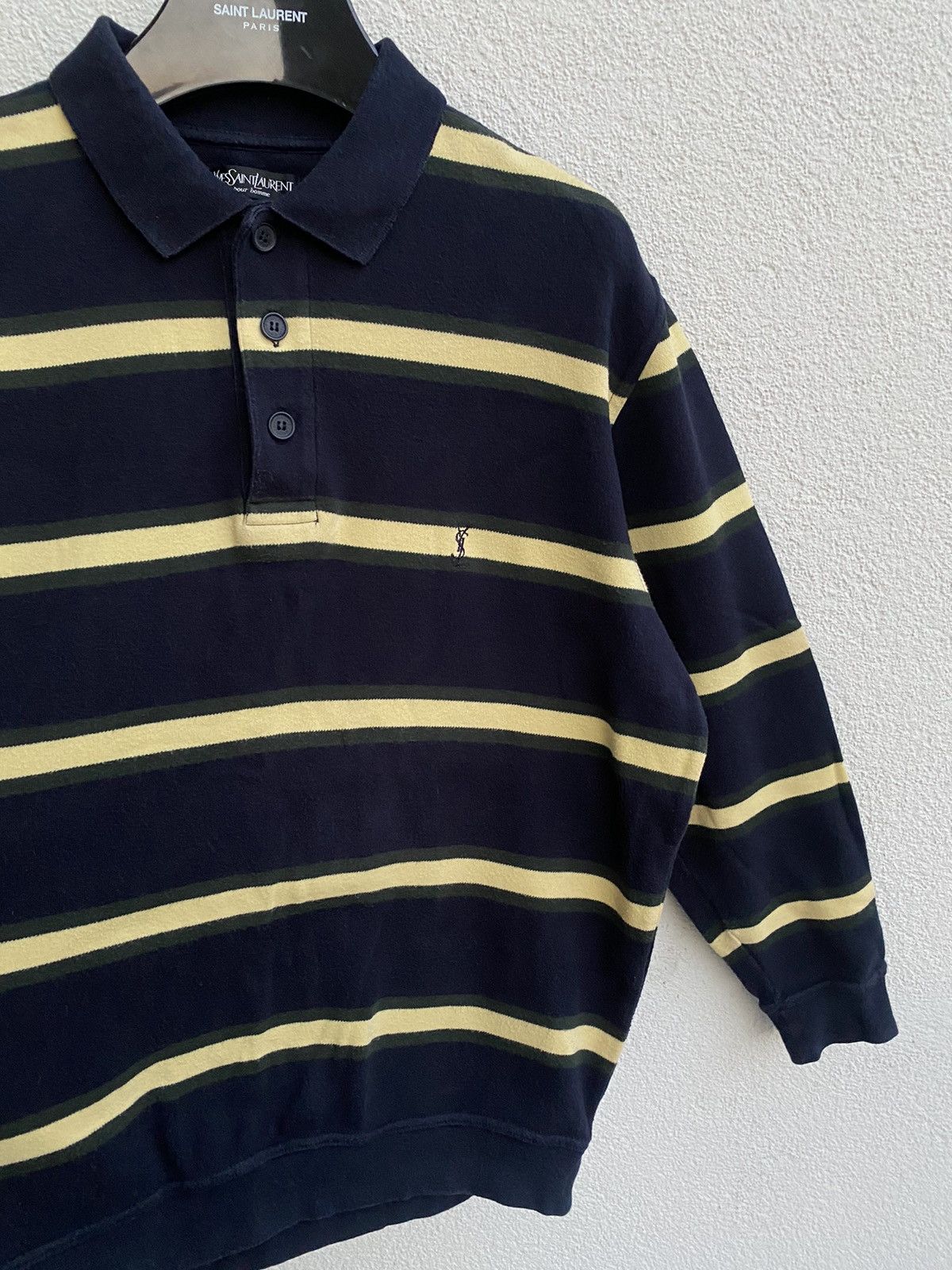 Vintage 90’s YSL Sweatshirt Size US M / EU 48-50 / 2 - 19 Thumbnail
