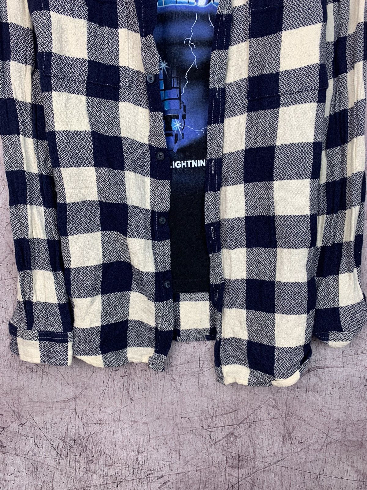 Flannel × Vintage Vintage Flannel Travis Style Y2K Shirt Size US L / EU 52-54 / 3 - 3 Thumbnail