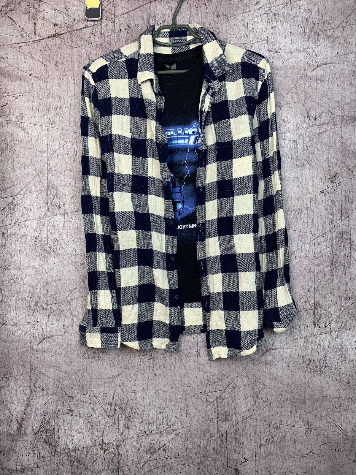 Flannel × Vintage Vintage Flannel Travis Style Y2K Shirt Size US L / EU 52-54 / 3 - 1 Thumbnail