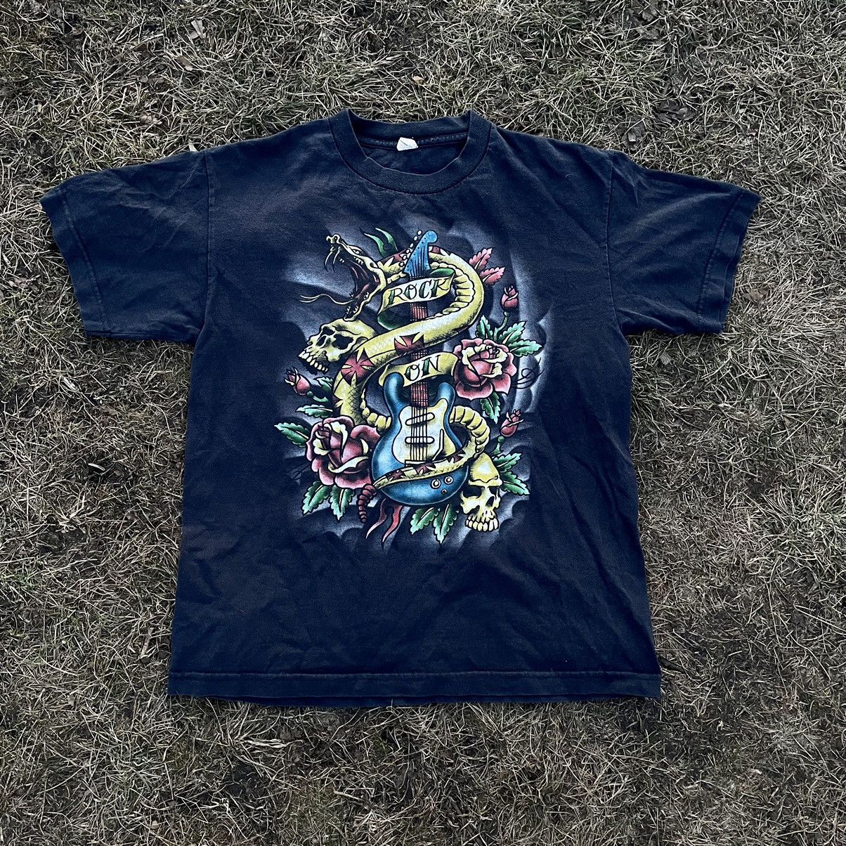 Band Tees Vintage 90s Tee 90s 666 Skulls Sexy Vamp Dead Face Size US L / EU 52-54 / 3 - 1 Thumbnail