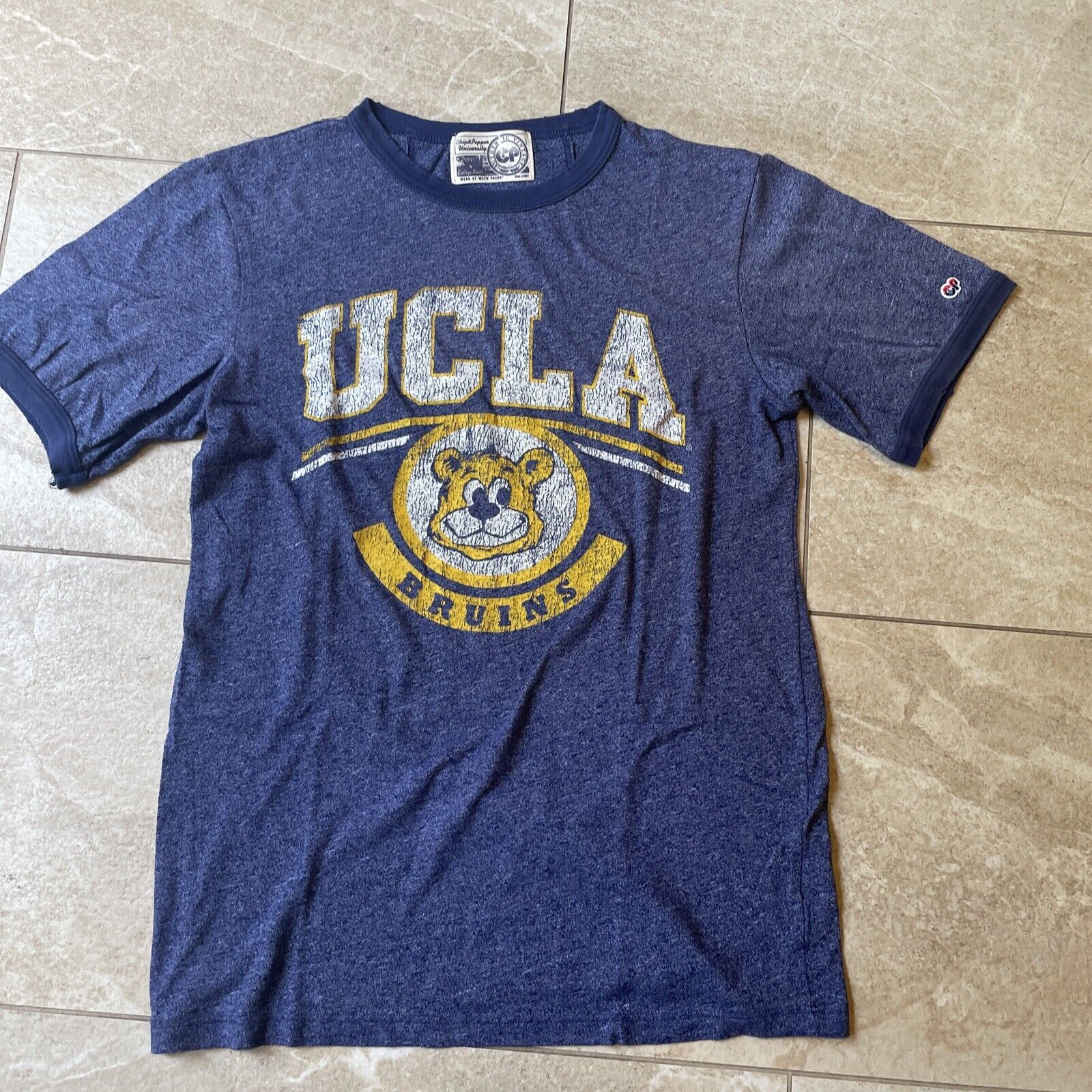 Vintage Chip & Pepper University tee shirt. Ucla Bruins