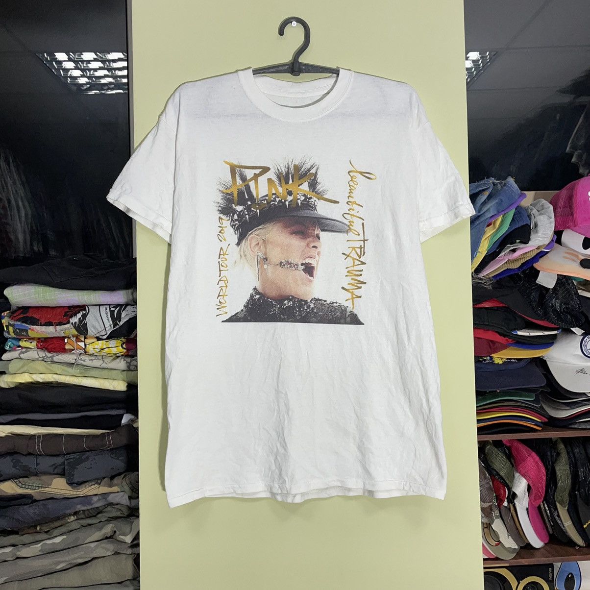 Vintage Vintage Y2K Sun Faded Graphic Tee Art Print Streetwear M Size US M / EU 48-50 / 2 - 1 Thumbnail