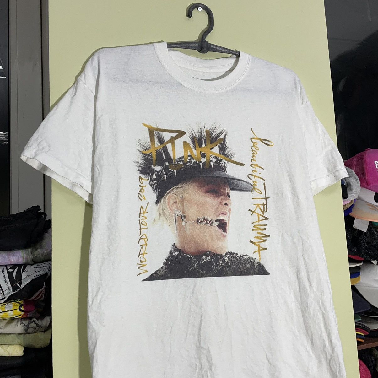 Vintage Vintage Y2K Sun Faded Graphic Tee Art Print Streetwear M Size US M / EU 48-50 / 2 - 2 Thumbnail