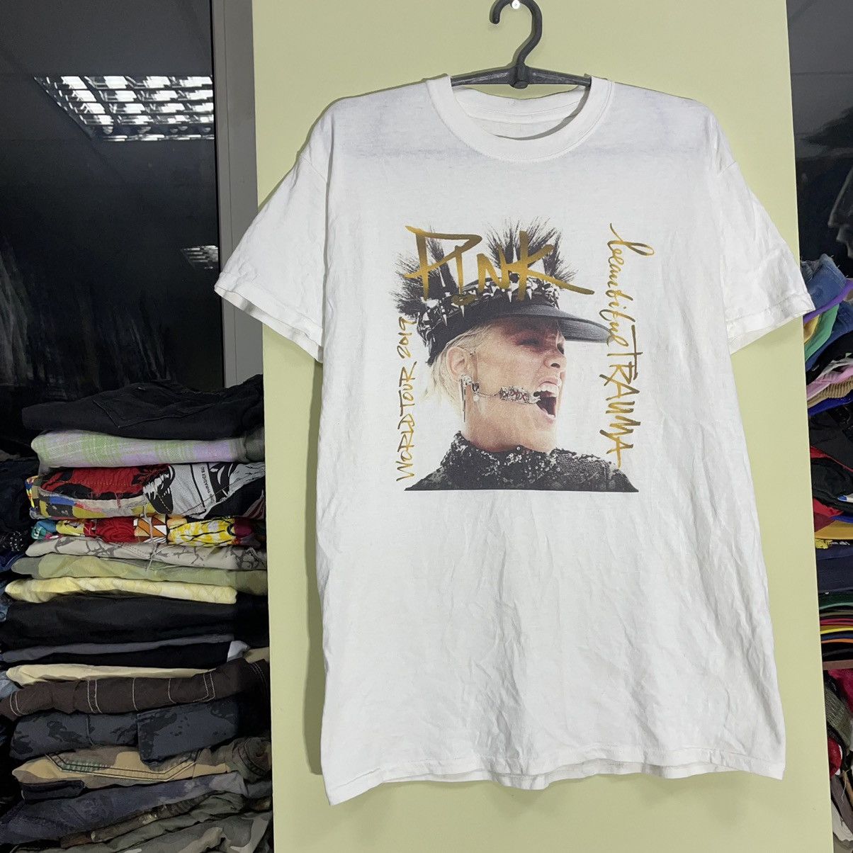 Vintage Vintage Y2K Sun Faded Graphic Tee Art Print Streetwear M Size US M / EU 48-50 / 2 - 4 Thumbnail