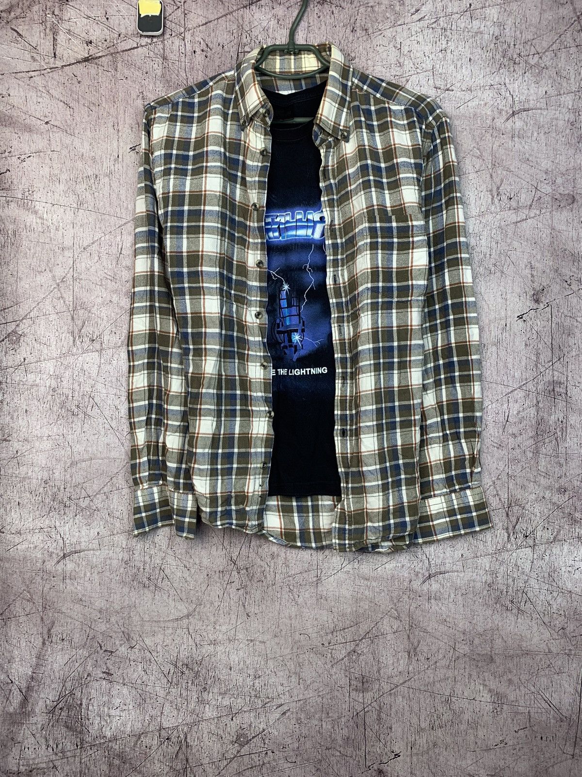 Flannel × Vintage Vintage Flannel Travis Style Y2K Shirt Size US M / EU 48-50 / 2 - 1 Thumbnail