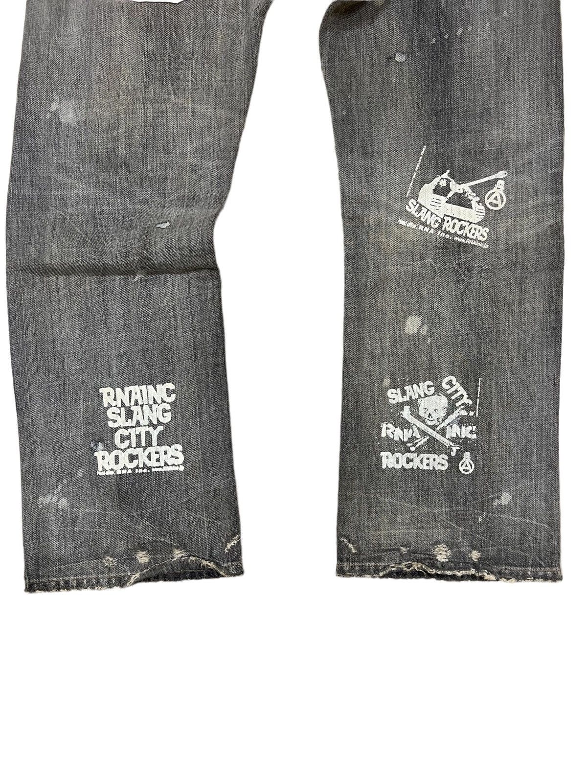 Hysteric Glamour × Japanese Brand × Seditionaries 1990s 🇯🇵 Edition "Anarchy" Motif Art Seditionaries Denim Size US 31 - 7 Thumbnail