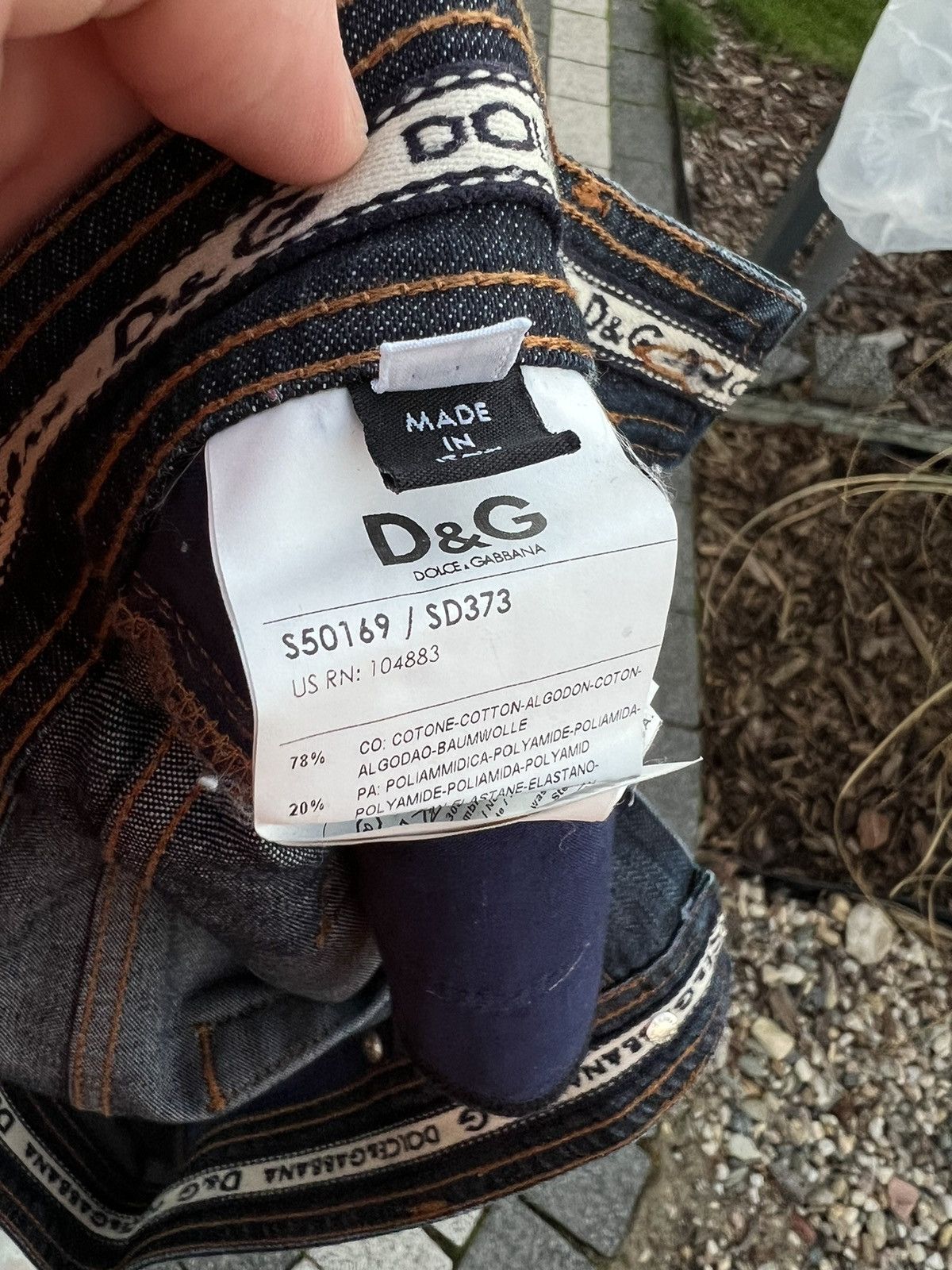Dolce & Gabbana Dolce & Gabbana denim pants D&G Size US 28 / EU 44 - 6 Thumbnail