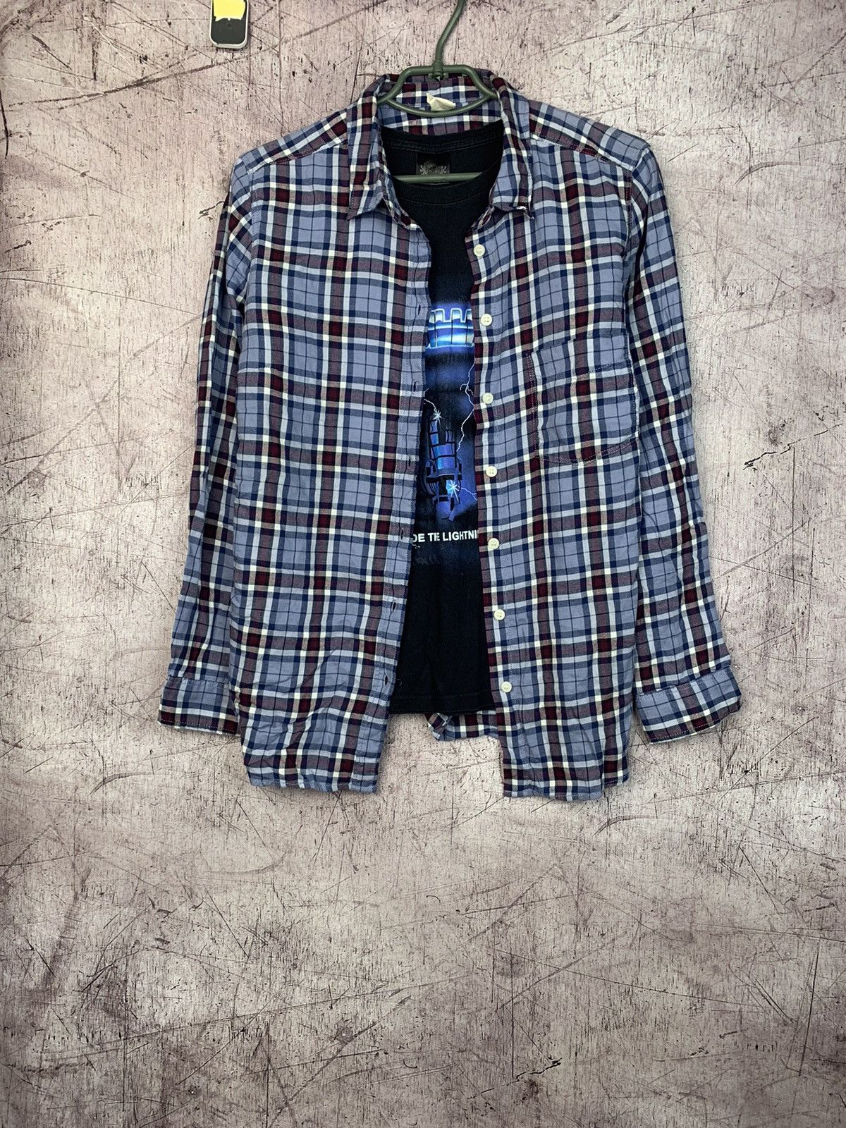 Flannel × Vintage Vintage Flannel Travis Style Y2K Shirt Size US M / EU 48-50 / 2 - 1 Thumbnail