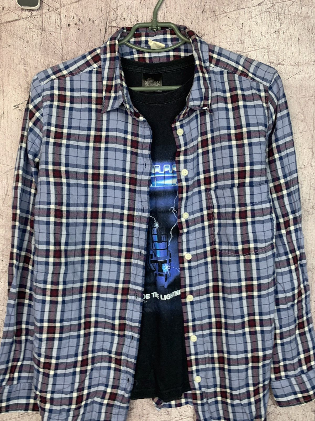 Flannel × Vintage Vintage Flannel Travis Style Y2K Shirt Size US M / EU 48-50 / 2 - 2 Thumbnail