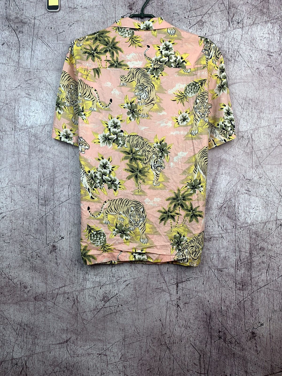 Other Vintage Hawaiian Aloha Tiger Mens Shirt Size US M / EU 48-50 / 2 - 4 Thumbnail