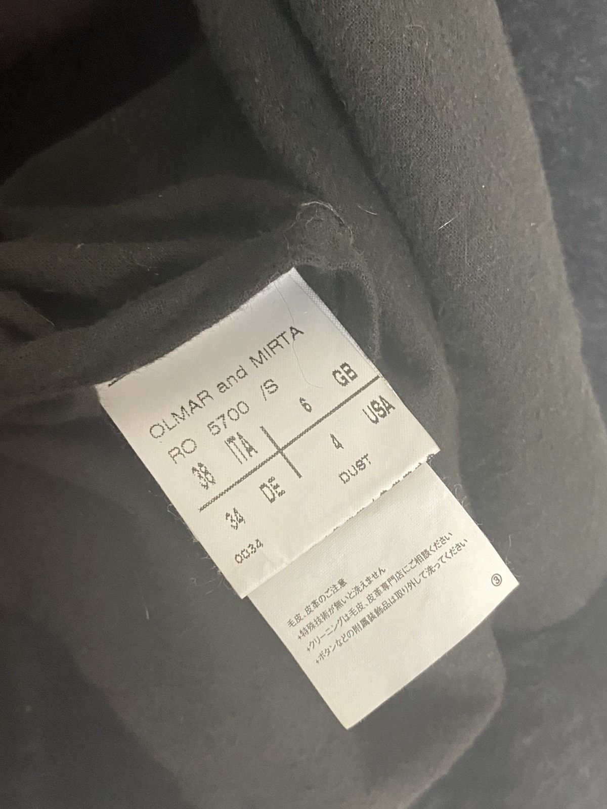 Rick Owens FW07 ‘EXPLODER’ Alpaca Hair/Lamb Draped Exploder Jacket Size US XS / EU 42 / 0 - 9 Thumbnail