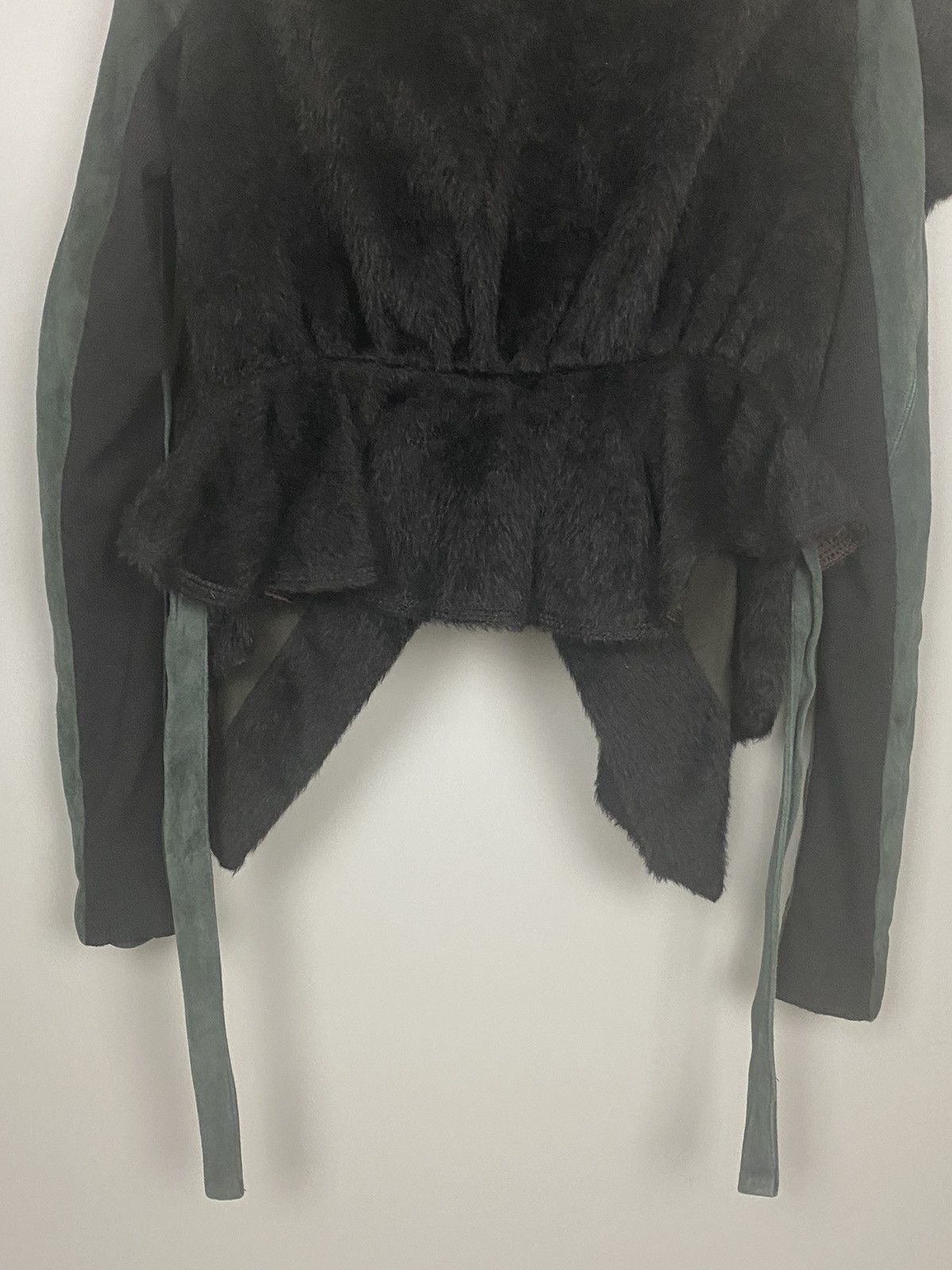 Rick Owens FW07 ‘EXPLODER’ Alpaca Hair/Lamb Draped Exploder Jacket Size US XS / EU 42 / 0 - 8 Thumbnail