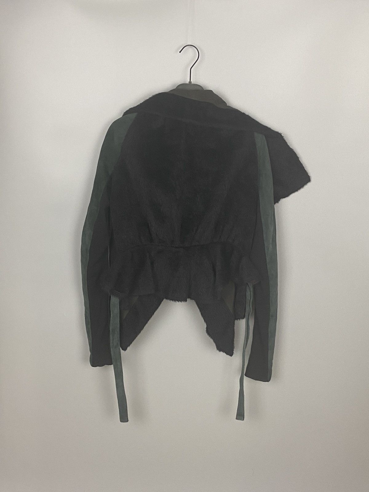 Rick Owens FW07 ‘EXPLODER’ Alpaca Hair/Lamb Draped Exploder Jacket Size US XS / EU 42 / 0 - 6 Thumbnail