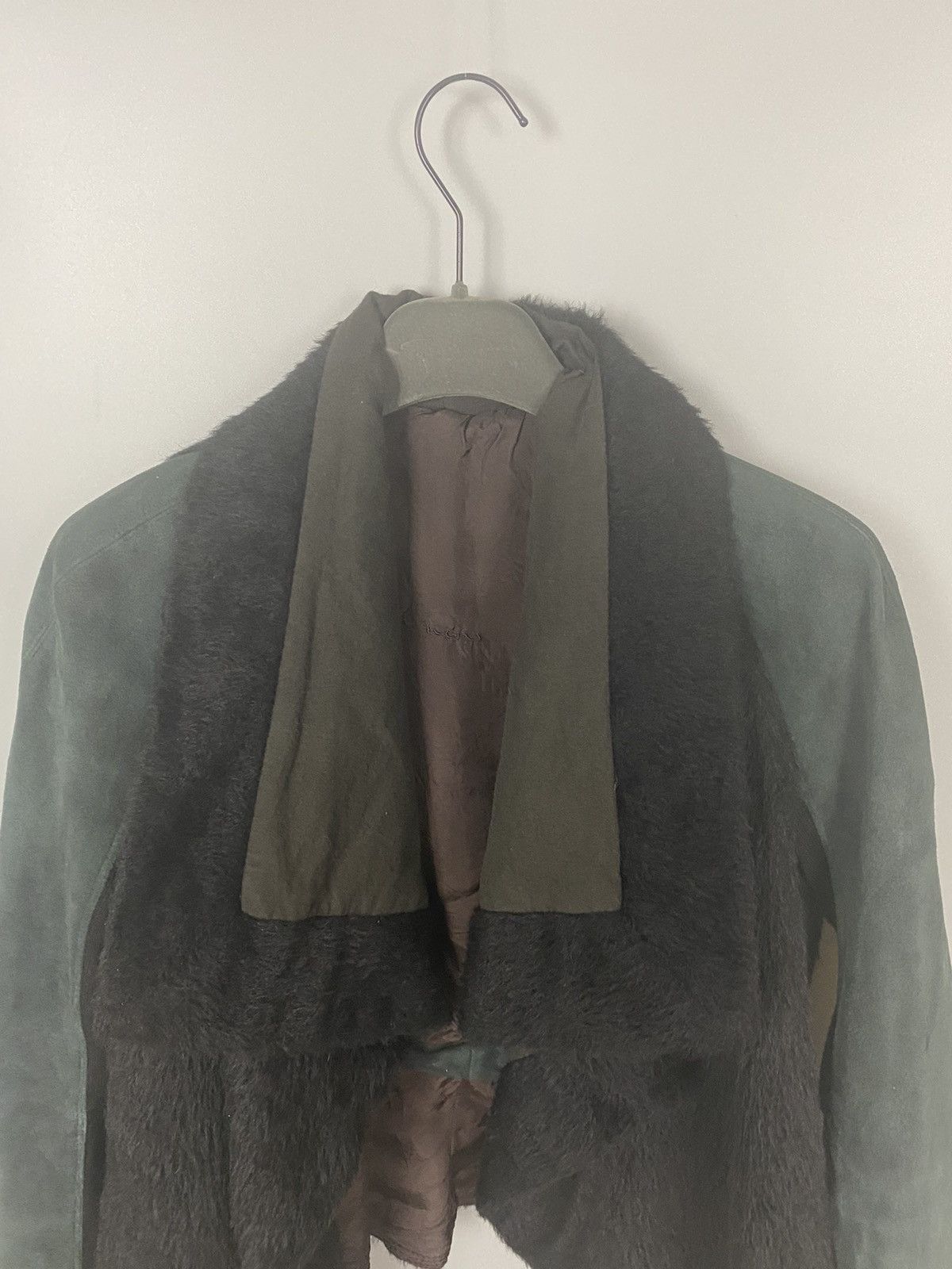 Rick Owens FW07 ‘EXPLODER’ Alpaca Hair/Lamb Draped Exploder Jacket Size US XS / EU 42 / 0 - 3 Thumbnail
