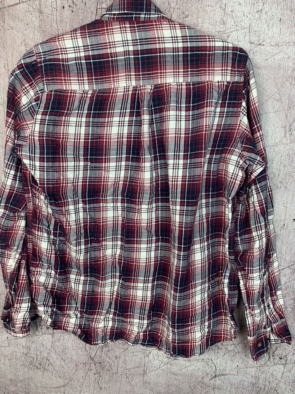 Flannel × Vintage Vintage Flannel Travis Style Y2K Shirt Size US M / EU 48-50 / 2 - 5 Thumbnail