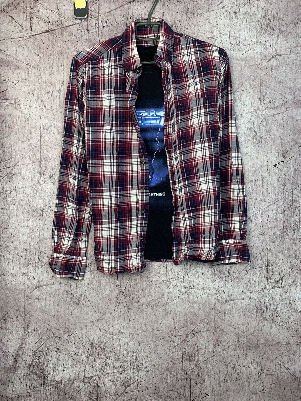 Flannel × Vintage Vintage Flannel Travis Style Y2K Shirt Size US M / EU 48-50 / 2 - 1 Thumbnail