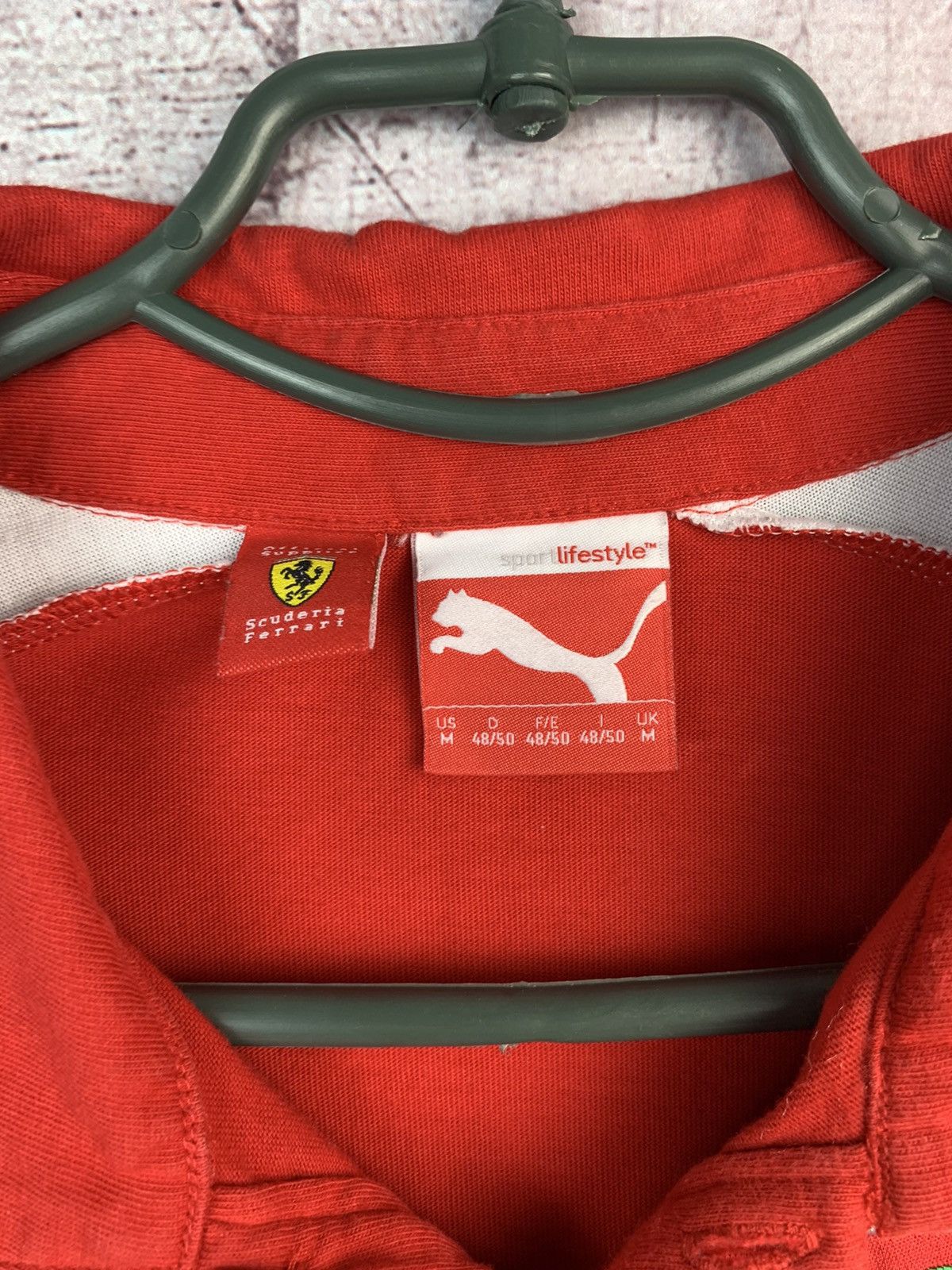 Ferrari × Puma × Vintage Puma Ferari Vintage Polo Shirt Size US M / EU 48-50 / 2 - 4 Thumbnail