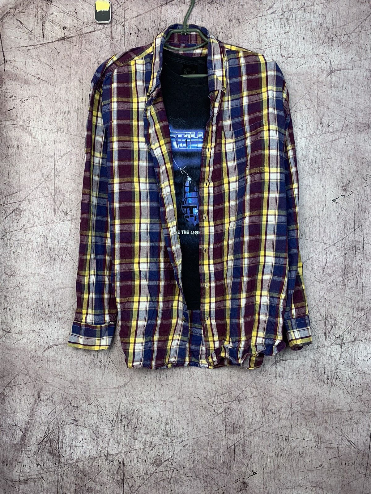 Flannel × Vintage Vintage Flannel Travis Style Y2K Shirt Size US L / EU 52-54 / 3 - 1 Thumbnail