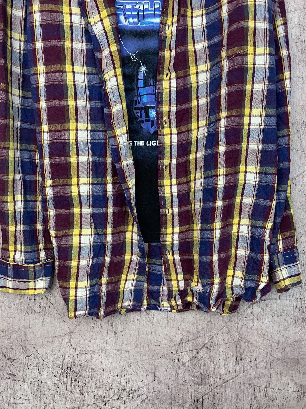 Flannel × Vintage Vintage Flannel Travis Style Y2K Shirt Size US L / EU 52-54 / 3 - 3 Thumbnail