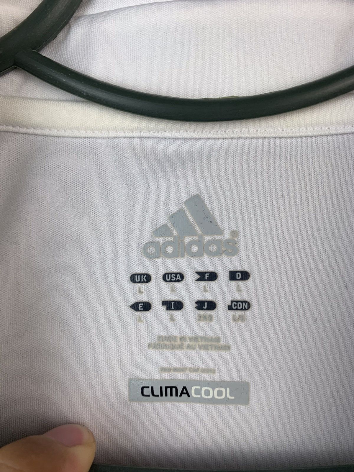 Adidas × Vintage Adidas Lechia Gdansk Jersey T-Shirt Size US L / EU 52-54 / 3 - 8 Thumbnail