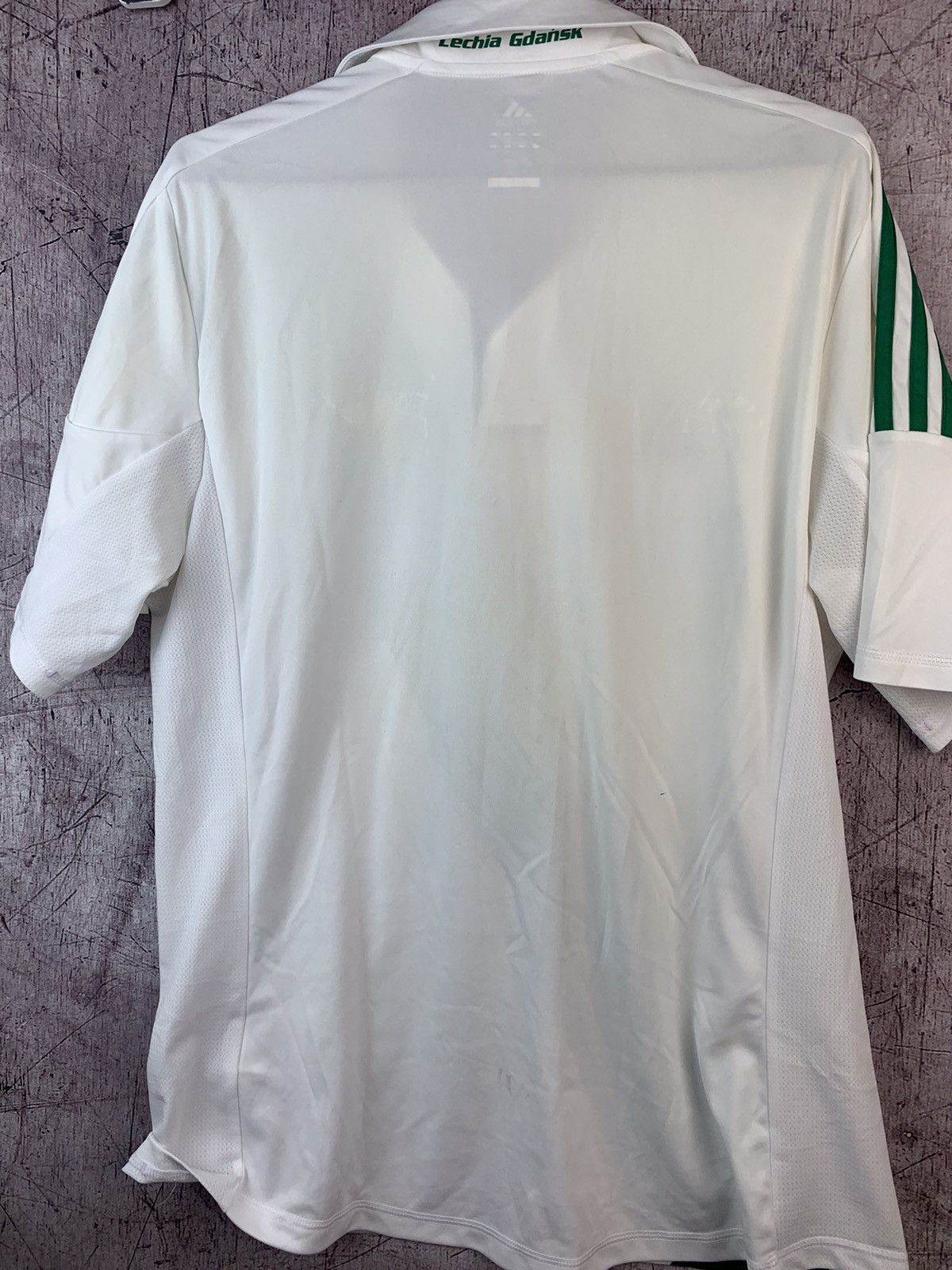 Adidas × Vintage Adidas Lechia Gdansk Jersey T-Shirt Size US L / EU 52-54 / 3 - 12 Thumbnail