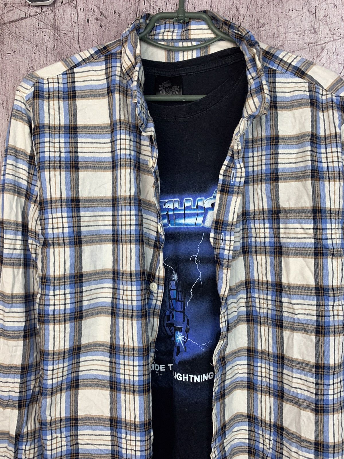 Flannel Vintage Flannel Travis Y2K Shirt Size US L / EU 52-54 / 3 - 2 Thumbnail