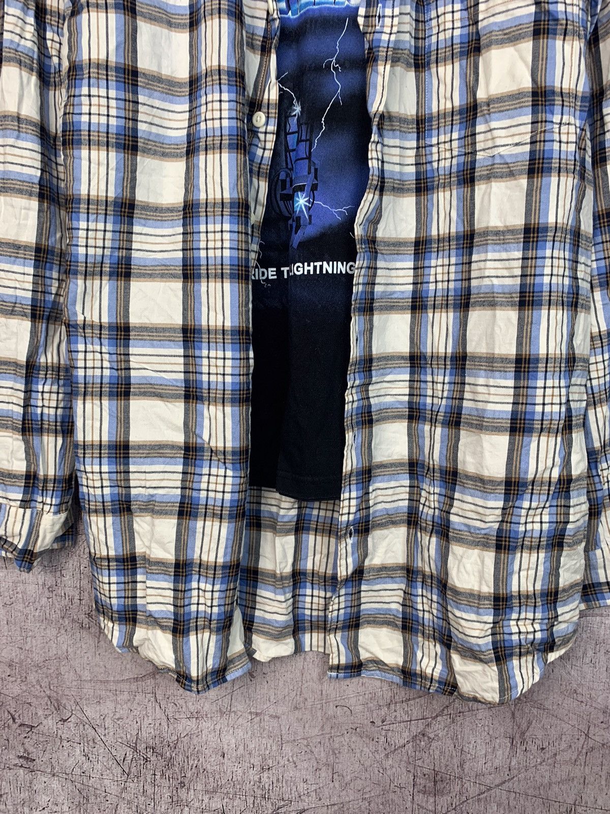Flannel Vintage Flannel Travis Y2K Shirt Size US L / EU 52-54 / 3 - 3 Thumbnail
