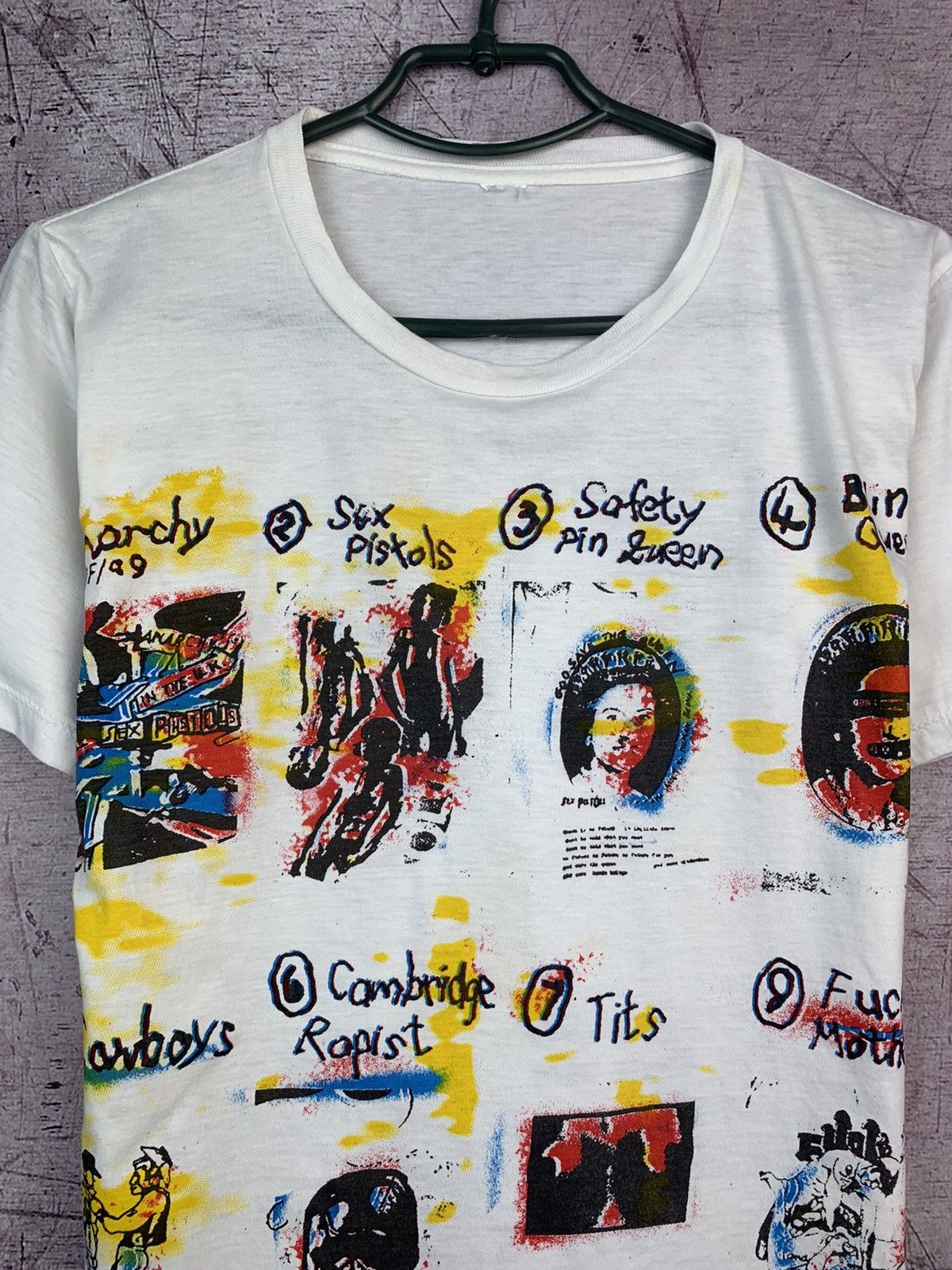 Band Tees × Vintage Vintage Sex Pistols 90s T shirt Size US M / EU 48-50 / 2 - 2 Thumbnail