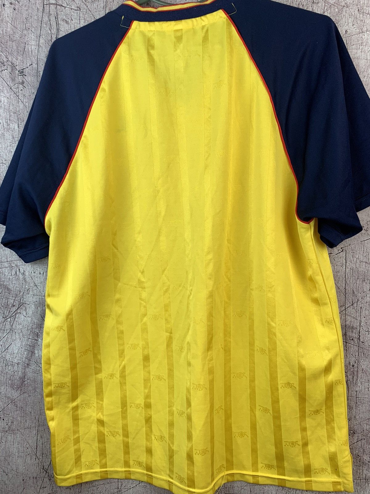 Nike × Vintage Arsenal London 1988 Away Football Shirt Score Draw Size US L / EU 52-54 / 3 - 9 Thumbnail