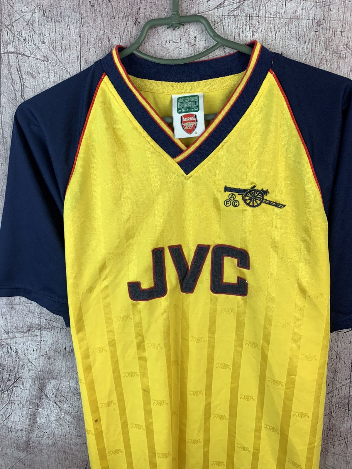 Nike × Vintage Arsenal London 1988 Away Football Shirt Score Draw Size US L / EU 52-54 / 3 - 2 Thumbnail