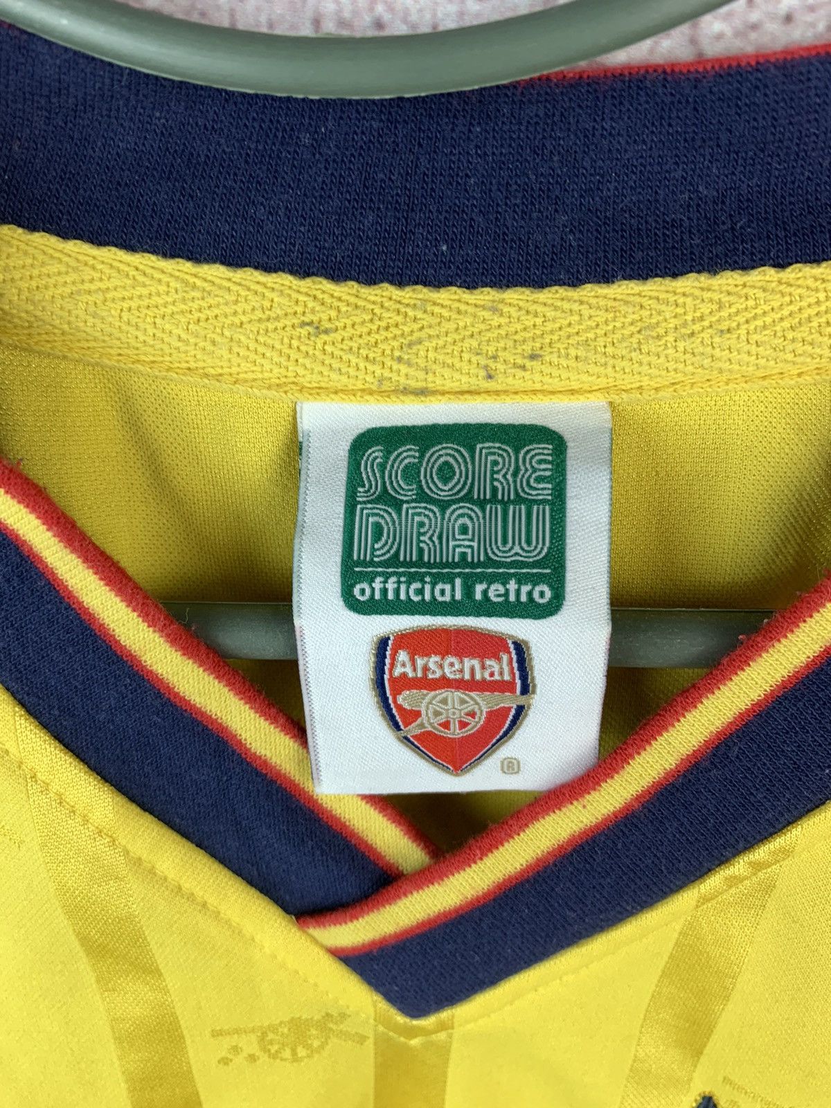 Nike × Vintage Arsenal London 1988 Away Football Shirt Score Draw Size US L / EU 52-54 / 3 - 4 Thumbnail