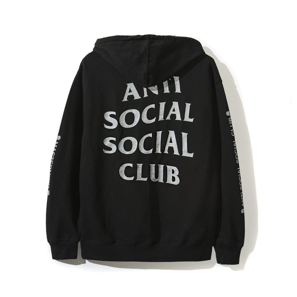 Anti Social Social Club × Mastermind Japan DS Mastermind X ASSC 3M Reflective Black Hoodie Bape CPFM Size US M / EU 48-50 / 2 - 7 Thumbnail