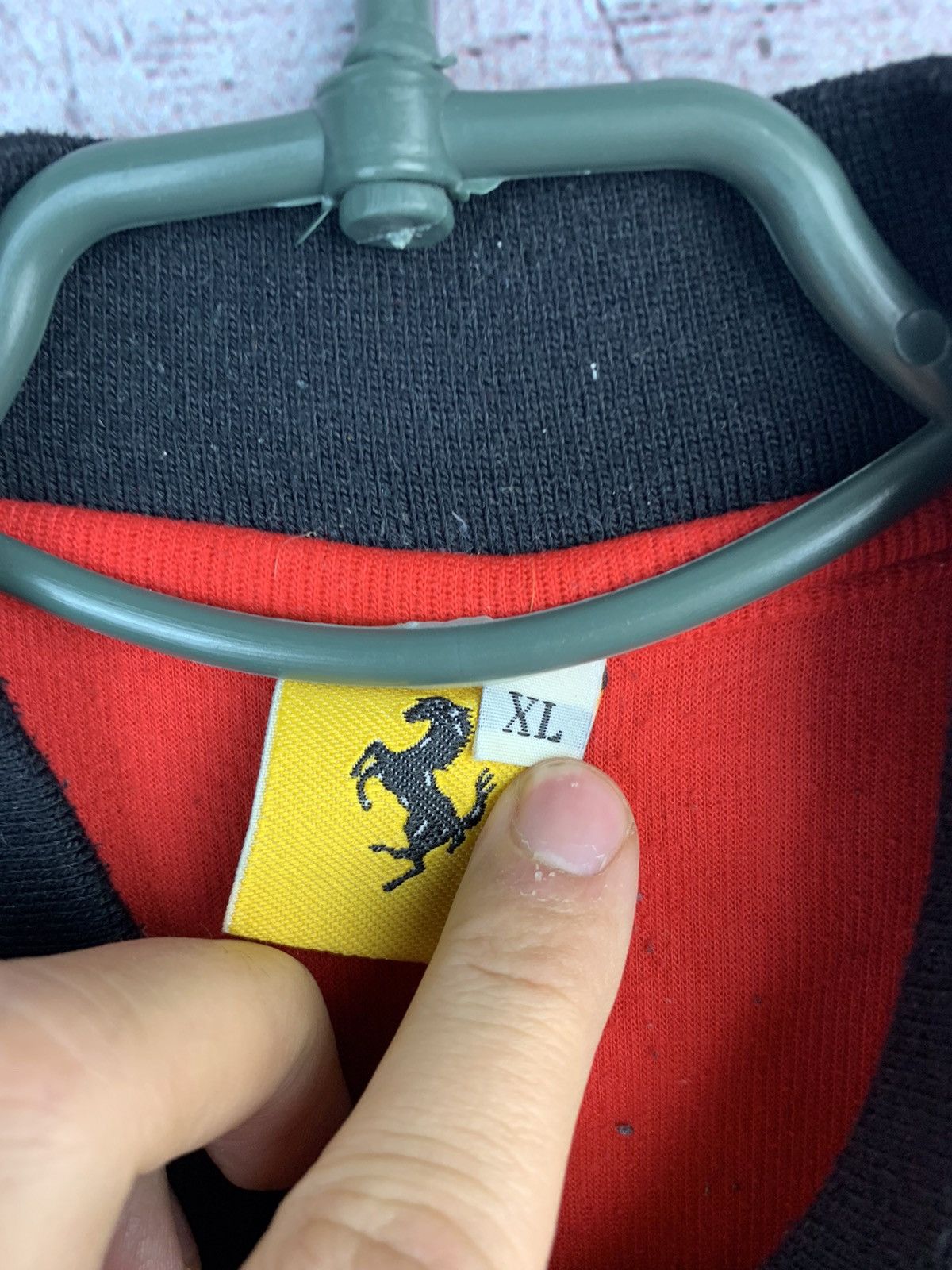 Ferrari Vintage Ferrari Polo Size US XL / EU 56 / 4 - 5 Thumbnail