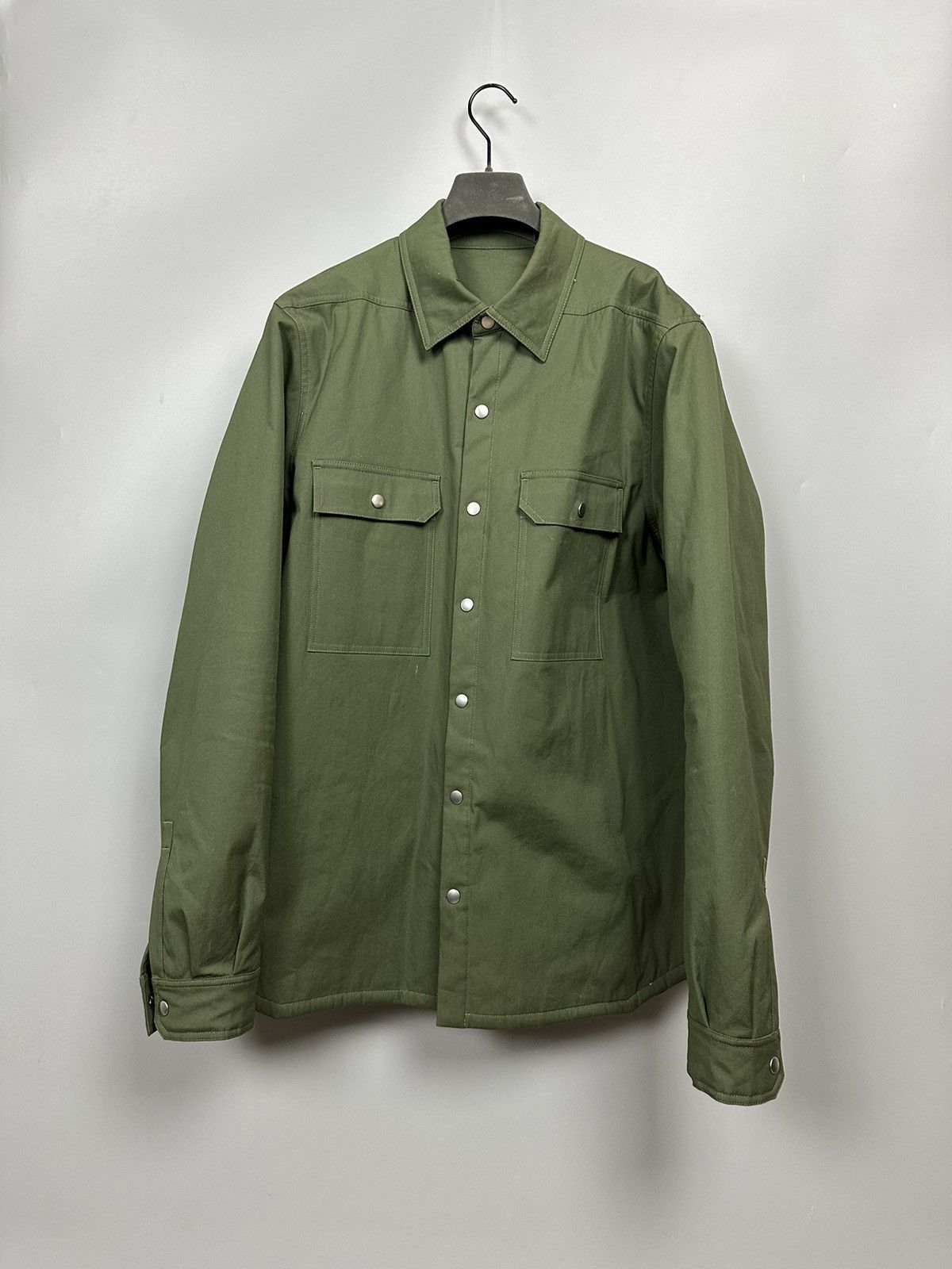 Rick Owens FW22 ‘STROBE’ Padded Outershirt Size US L / EU 52-54 / 3 - 1 Thumbnail
