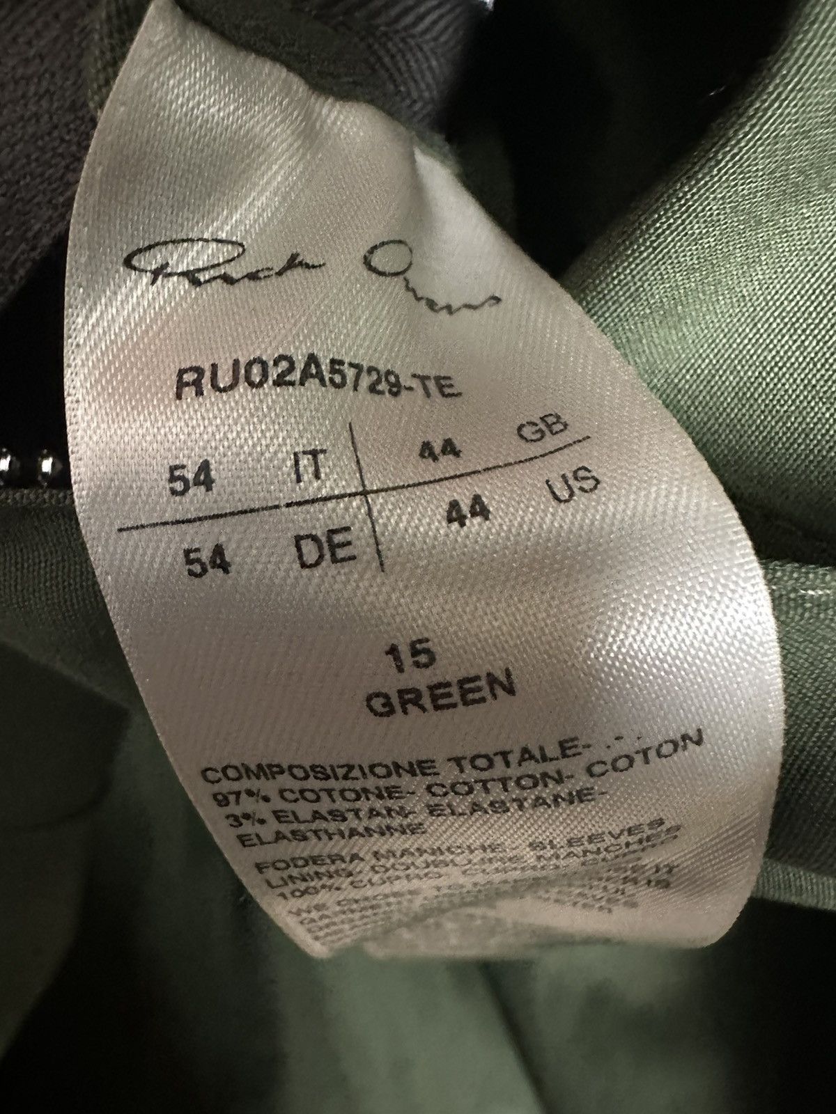 Rick Owens FW22 ‘STROBE’ Padded Outershirt Size US L / EU 52-54 / 3 - 8 Thumbnail