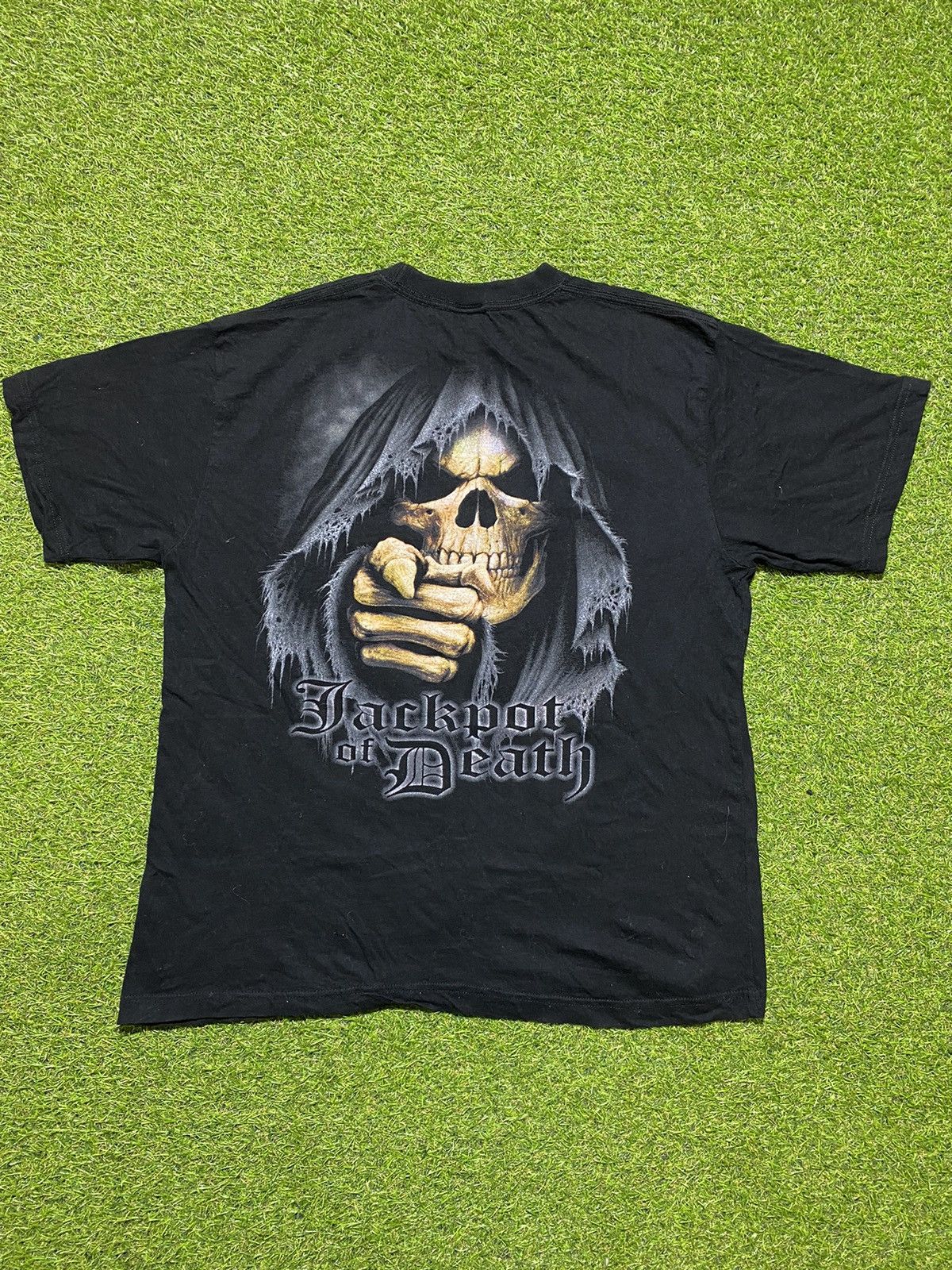 Band Tees Vintage 90s Skull band tee streetwear big logo style size XL Size US XL / EU 56 / 4 - 3 Thumbnail