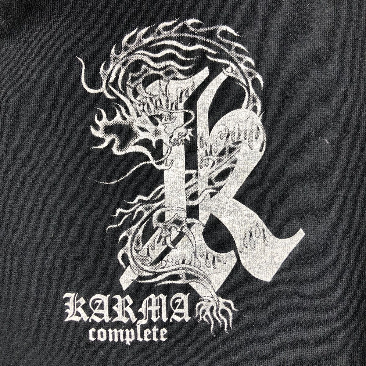 Japanese Brand Vintage Karma Complete Dragon Tattoo Sweatshirt Hoodie Zip Size US S / EU 44-46 / 1 - 7 Thumbnail
