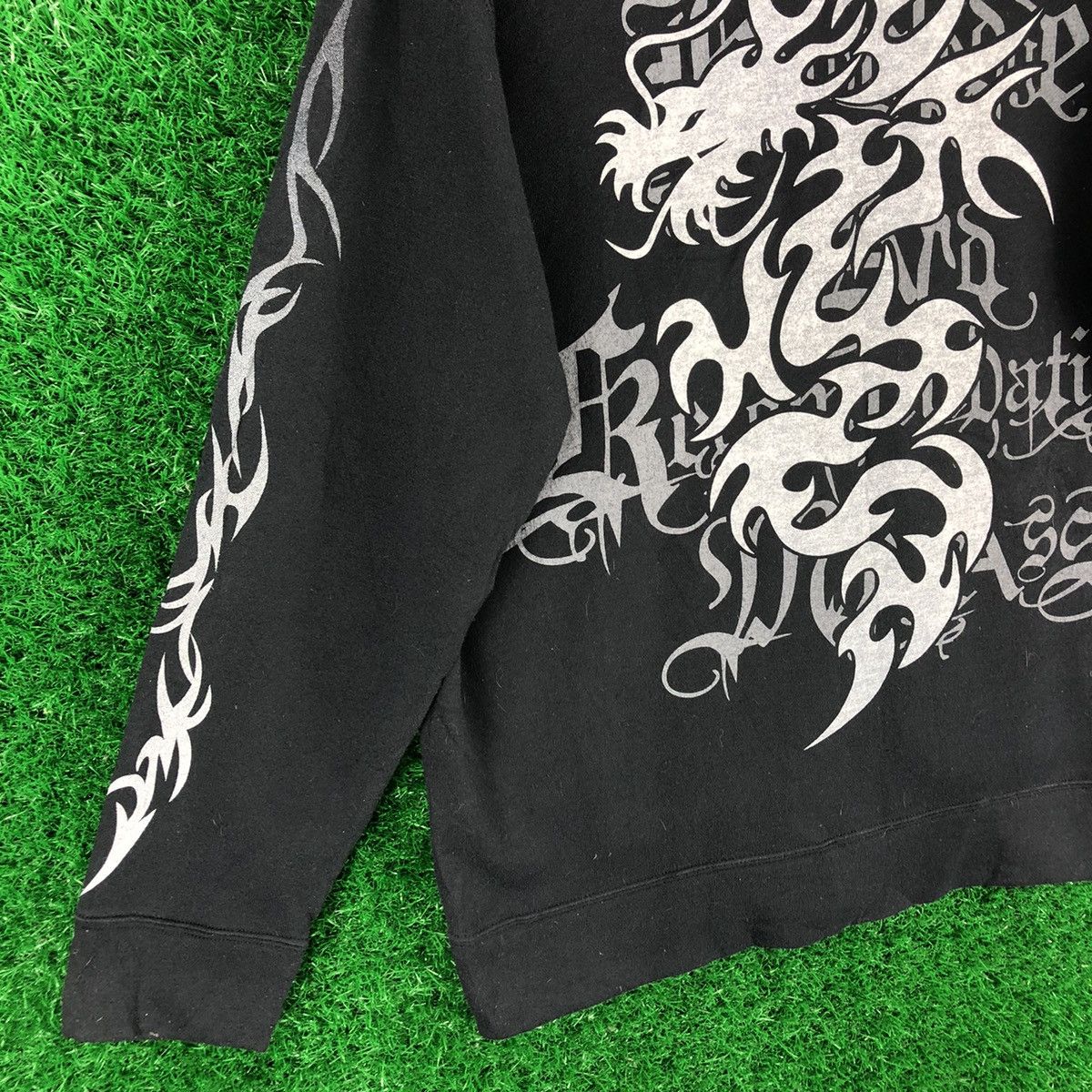 Japanese Brand Vintage Karma Complete Dragon Tattoo Sweatshirt Hoodie Zip Size US S / EU 44-46 / 1 - 3 Thumbnail