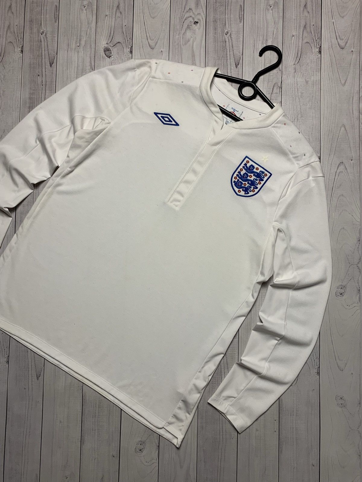 ウェア UMBRO ENGLAND L/S Soccer Uniform Umbro Men's Zig Zag Soccer Jersey Shirt, Navy/Red | eBay